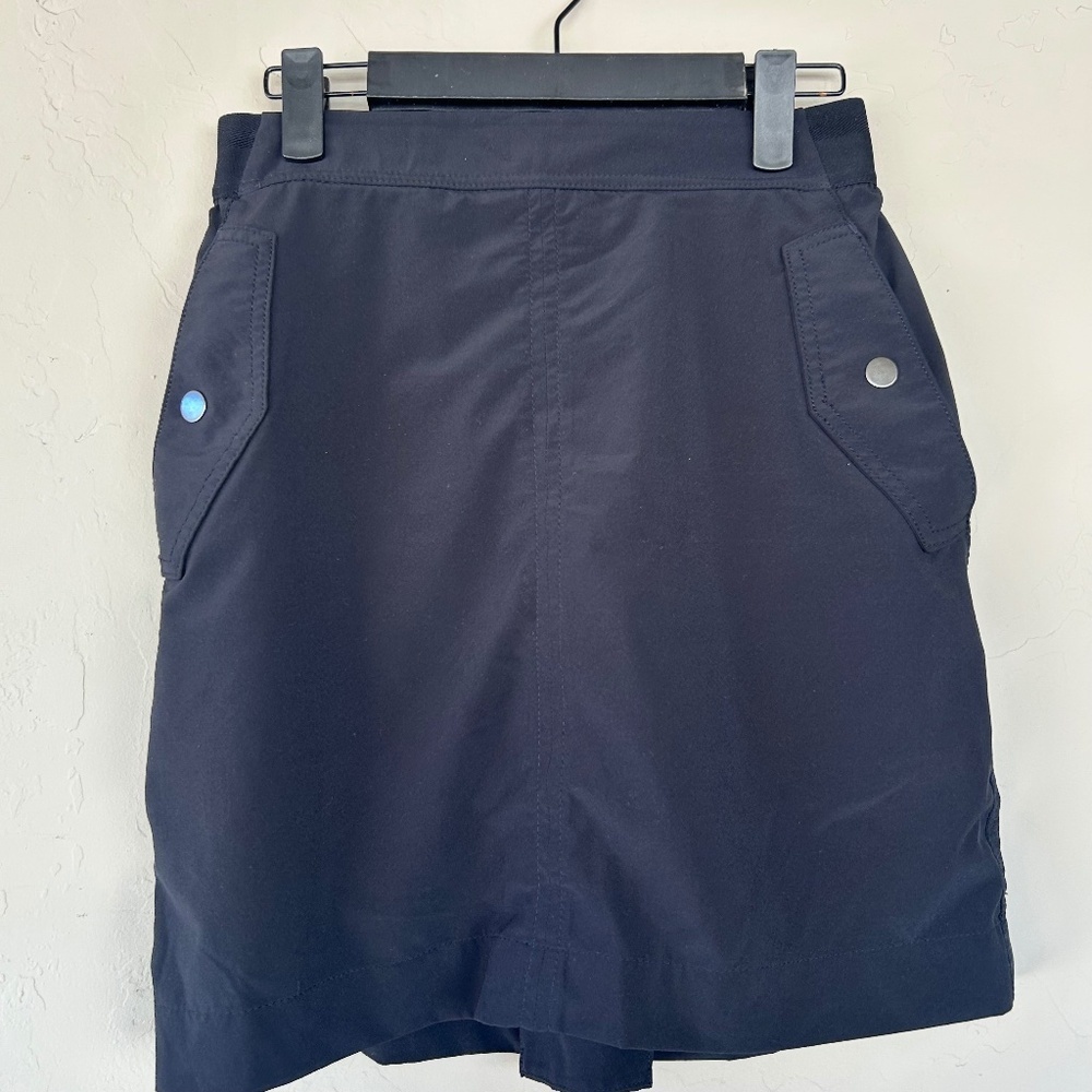 Athleta Vienna Cargo Skort Skirt color Black Size 4 - Picture 3 of 8